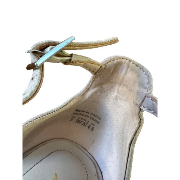 ALDO Size 7 Women's Business Casual Classic Stiletto High Heel 4.5" Beige - Picture 11 of 14
